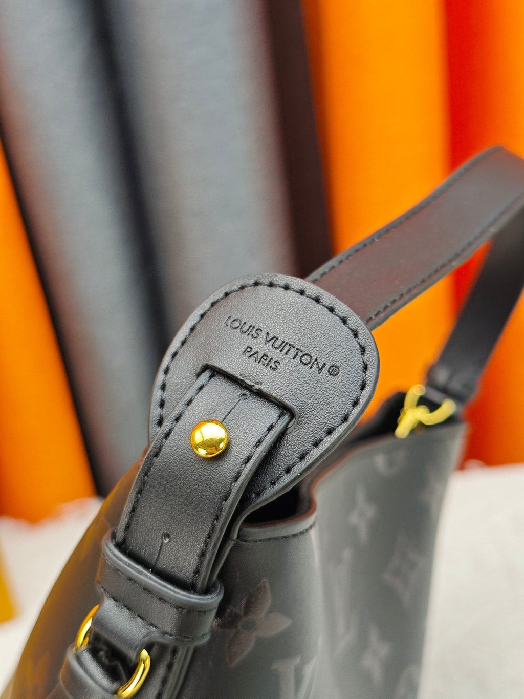 Louis Vuitton All In BB Dark Gray Monogram Bag — detail