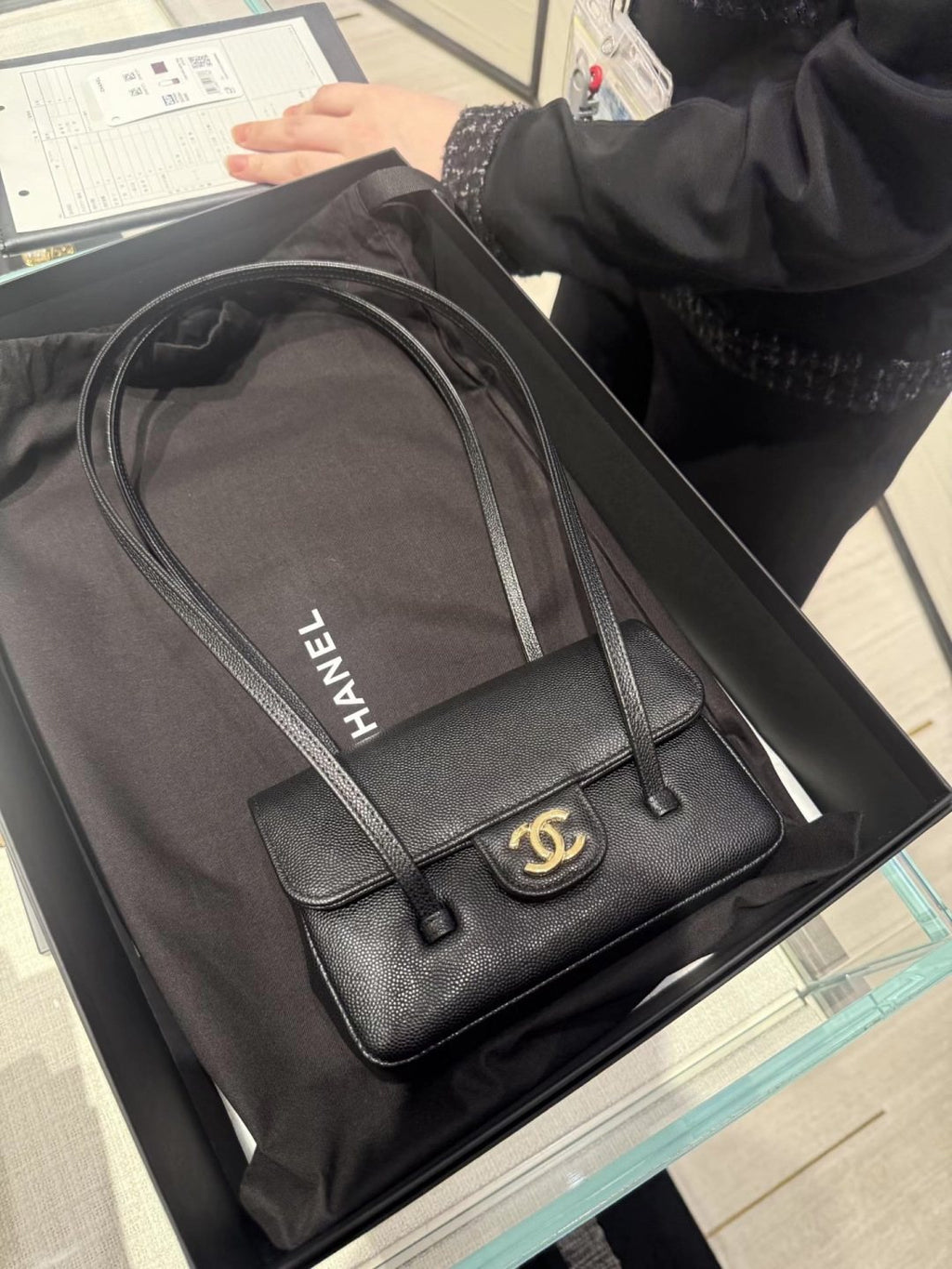 Chanel Preppy Coco Flap Shoulder Bag — hero