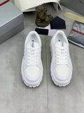 Prada Paneled Lug-Sole Sneakers — front