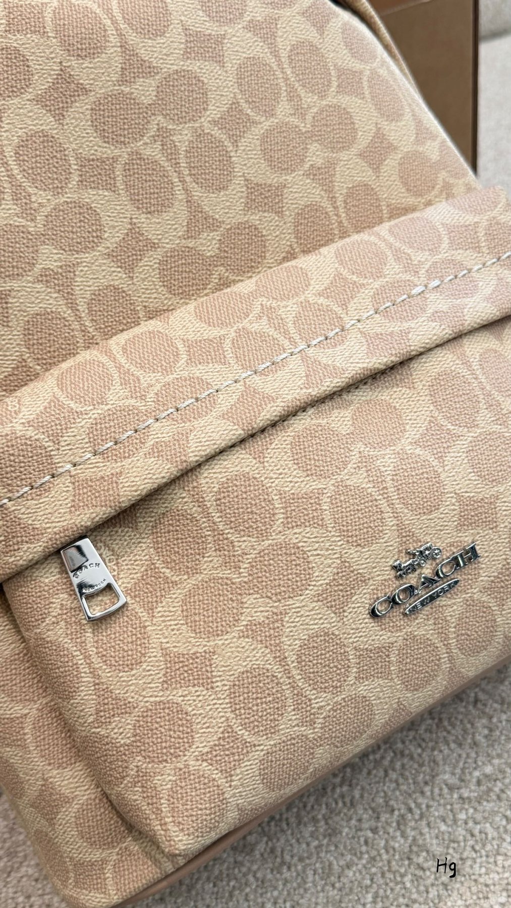 Coach Charlie Backpack — detail