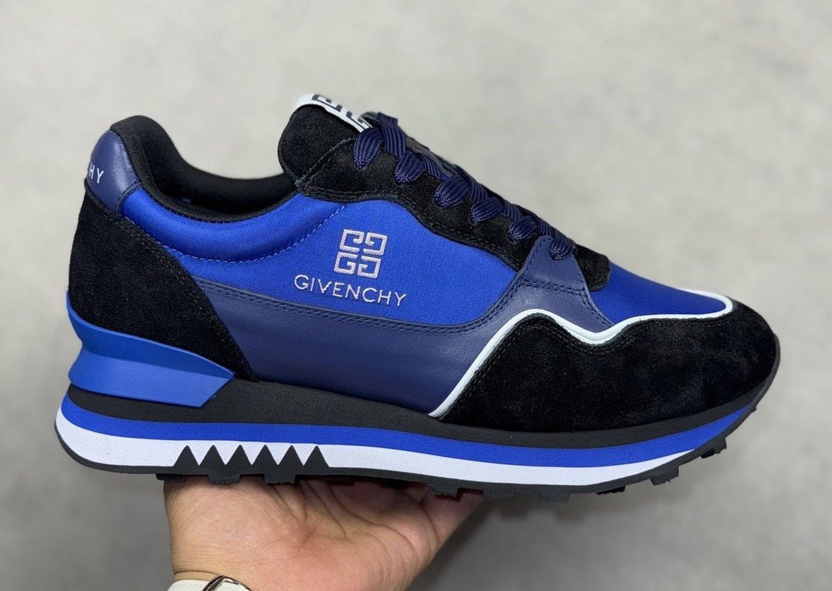 Givenchy Contrast-Trim Lace-Up Sneakers — hero